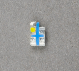 Брекет CRYSTAL SERIES       .022 ROTH 1-й резец ВЧ/прав, на 11 зуб
