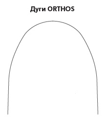 Дуга ORTHOS CUNI-TI 35°C, SMALL, круглая, .016" ВЧ