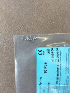 Пружина торковая стальная SS 0.018"х0.025", MEDIUM, ASTAR
