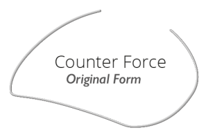 Дуга COUNTER FORCE TITANAL реверсионная, ORIGINAL FORM, прямоугольная .017"х.025" НЧ, без инд. упак.