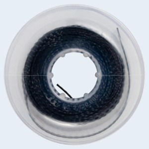 Цепочка CHAIN ELASTICS эласт. БЕЗ ШАГА (2,5 мм), Черный / Black, в катушке 4,5 м