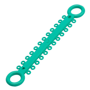Лигатура PATIENT STICKS эластичная, модуль 24 кольца, Бирюзовый / Turquoise