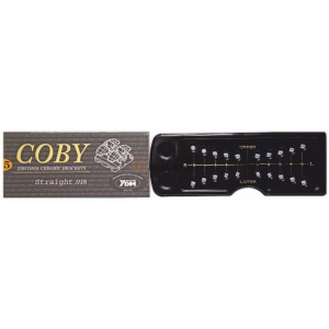 НАБОР брекетов COBY STRAIGHT .018 ROTH ВЧ\НЧ С КРЮЧКОМ на 3, 20 ШТ, YDM