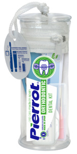 НАБОР ортодонтический дорожный PIERROT TRAVEL ORTHODONTIC KIT в сумке с молнией