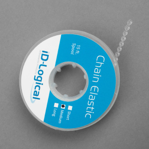 Цепочка CHAIN ELASTICS эласт. СО СРЕДНИМ ШАГОМ (3,8 мм), Синий / Blue, в катушке 4,5 м