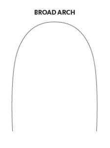 Дуга BROAD ARCH SS, LARGE, прямоугольная, .016"x.016" НЧ
