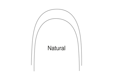 Дуга HEAT-ACTIVATED NITI, NATURAL, круглая .018" ВЧ