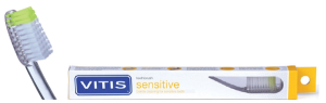 Зубная щетка VITIS SENSITIVE для чувствительных зубов и десен, головка 2 см