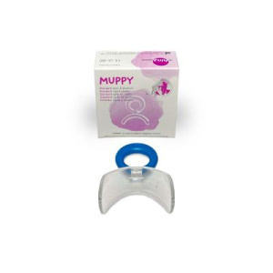 Вестибулярная пластина MUPPY стандартная жесткая, ПРОЗРАЧНАЯ, LARGE ll 5-8 лет, DR.HINZ