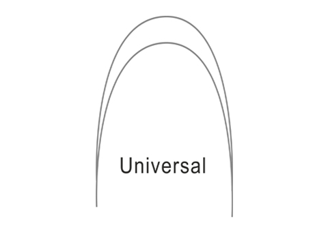 Дуга CuNITI, UNIVERSAL, универсальная прямоугольная .017"x.025"