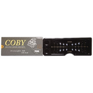 НАБОР брекетов COBY STRAIGHT .018 ROTH ВЧ\НЧ С КРЮЧКОМ на 3, 12 ШТ, YDM