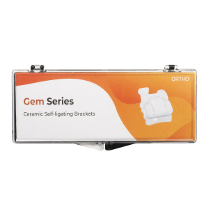 НАБОР брекетов GEM SERIES CERAMIC .022 MBT С КР. на 3-4-5, 20 шт