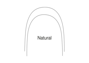 Дуга HEAT-ACTIVATED NITI, NATURAL, круглая .014" ВЧ
