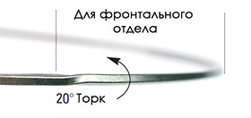 Дуги NiTi с торком 20° прямоугольная .019"х.025" ВЧ, 38 мм, в инд. упак., IOS