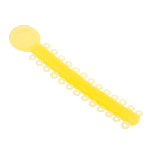 Лигатура эластичная, модуль 26 кольца, Кристально-желтый / Crystal Yellow