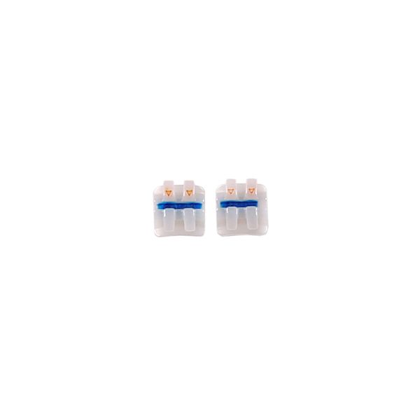 НАБОР брекетов COBY STRAIGHT .022 ROTH ВЧ\НЧ С КРЮЧКОМ на 3, 20 ШТ, YDM