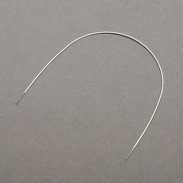 Дуга NITI COATED, NATURAL, (БЕЛЫЕ), прямоугольная .017"х.025" ВЧ
