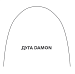 Дуга DAMON CU NI-TI универсальная со стопором, прямоугольная .014"x.025"