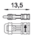 Стягивающий винт прямой 3 мм Micro / 3040 ZG, LEWA-DENTAL