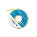 Цепочка CHAIN ELASTICS эласт. БЕЗ ШАГА (2,5 мм), Желтый / Yellow, в катушке 4,5 м