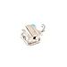 Замок-трубка PEERLESS SINGLE .018, одинарный,  конвертируемый, ВЧ/лев, на 26 зуб