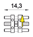 Арочный расширяющий винт 6 мм / N-14B, LEWA-DENTAL