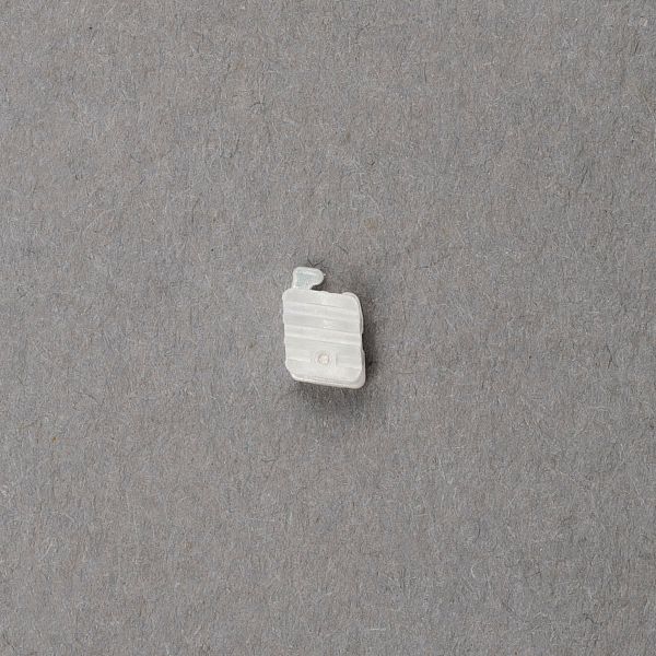 Брекет GEM SERIES CERAMIC .022 MEDIUM TORQUE премоляр с кр. ВЧ/лев, на 24. 25 зуб
