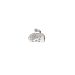 Замок одинарный с крючком DIAMOND ROTH .018, НЧ/лев, на 37 зуб