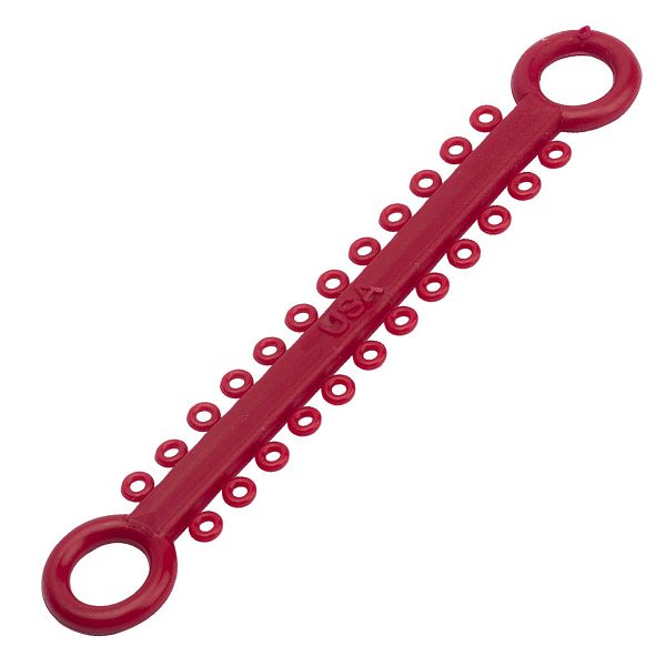Лигатура PATIENT STICKS эластичная, модуль 24 кольца, Пурпурно-красный / Magenta